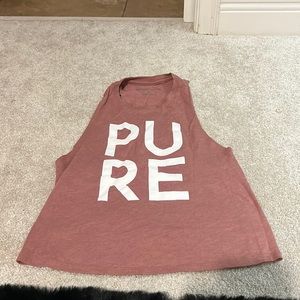 Pure Racer Tank- Pure Barre